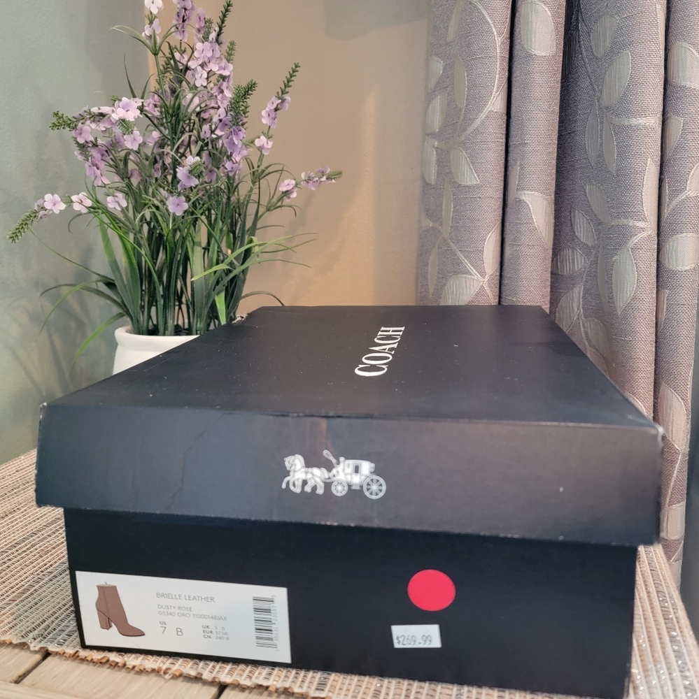 Coach Brielle Bootie in dusty rose - Picture 13 of 13